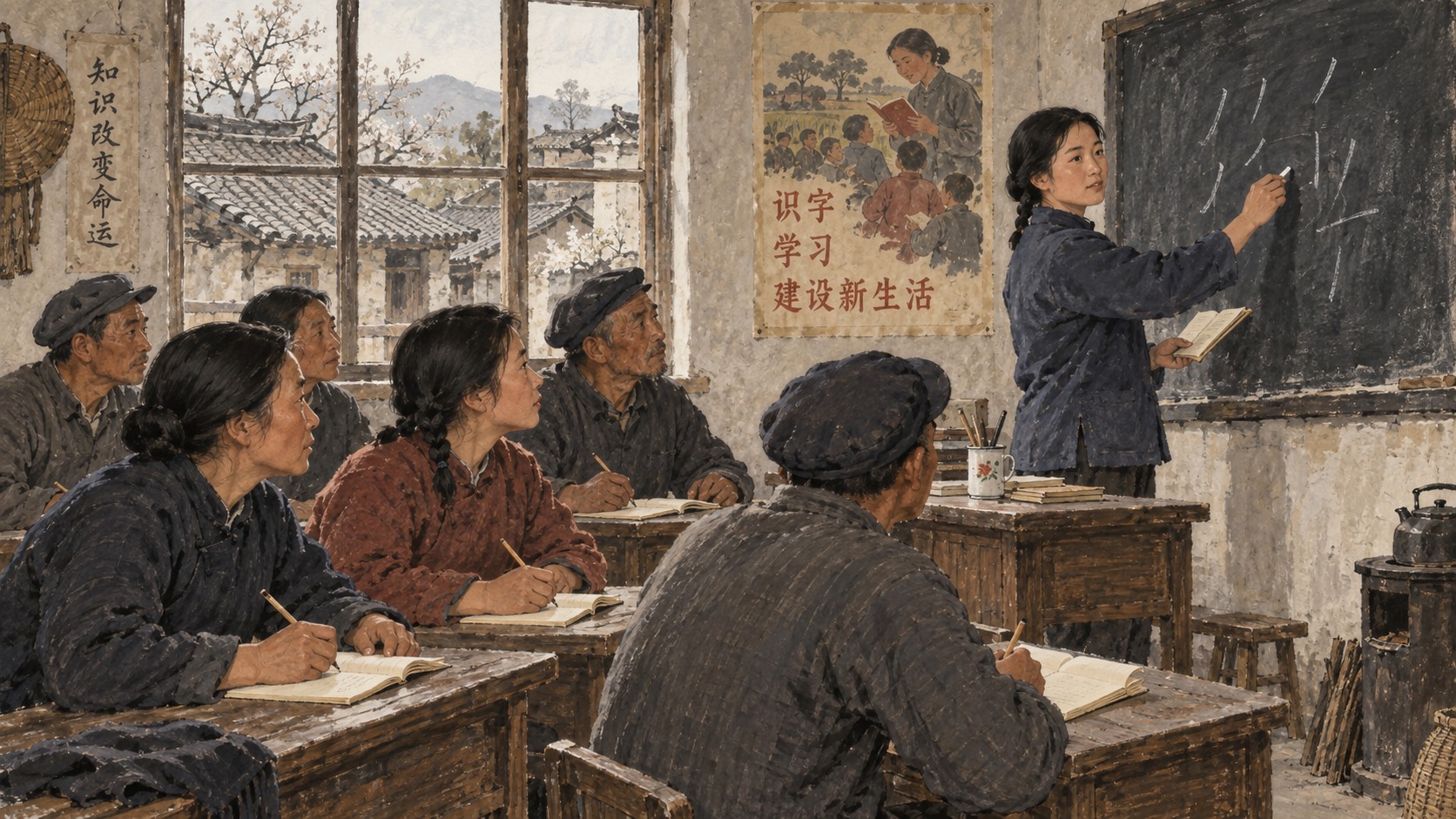 Campañas de alfabetización en China durante el gobierno de Mao Zedong